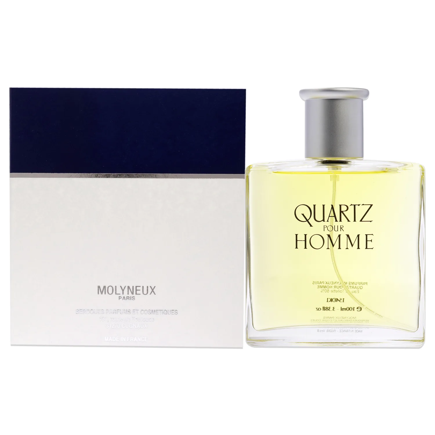 Quartz By Molyneux For Men. Eau De Toilette Spray 3.3 Ounces