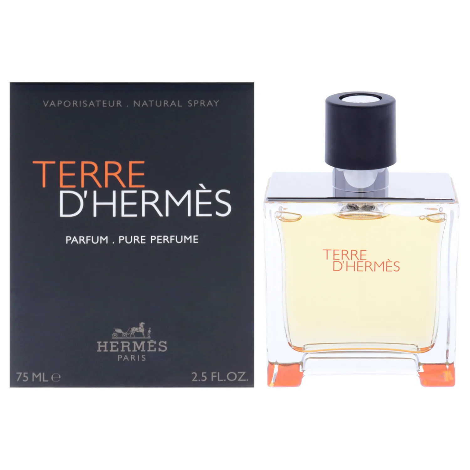 Hermes Terre Parfum Spray 75ml / 2.5 oz for Men