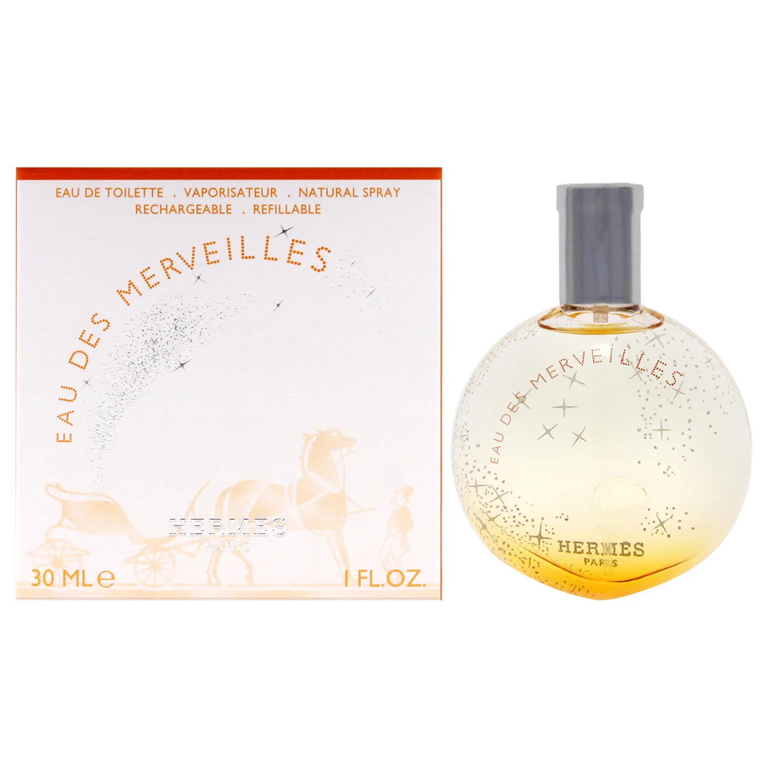 Hermes Eau Des Merveilles EDT Spray Women 1 oz