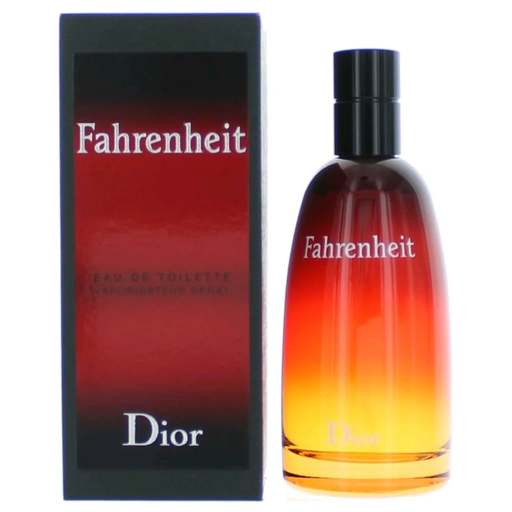 FAHRENHEIT by Christian Dior EDT SPRAY for MEN, 3.4 Ounce