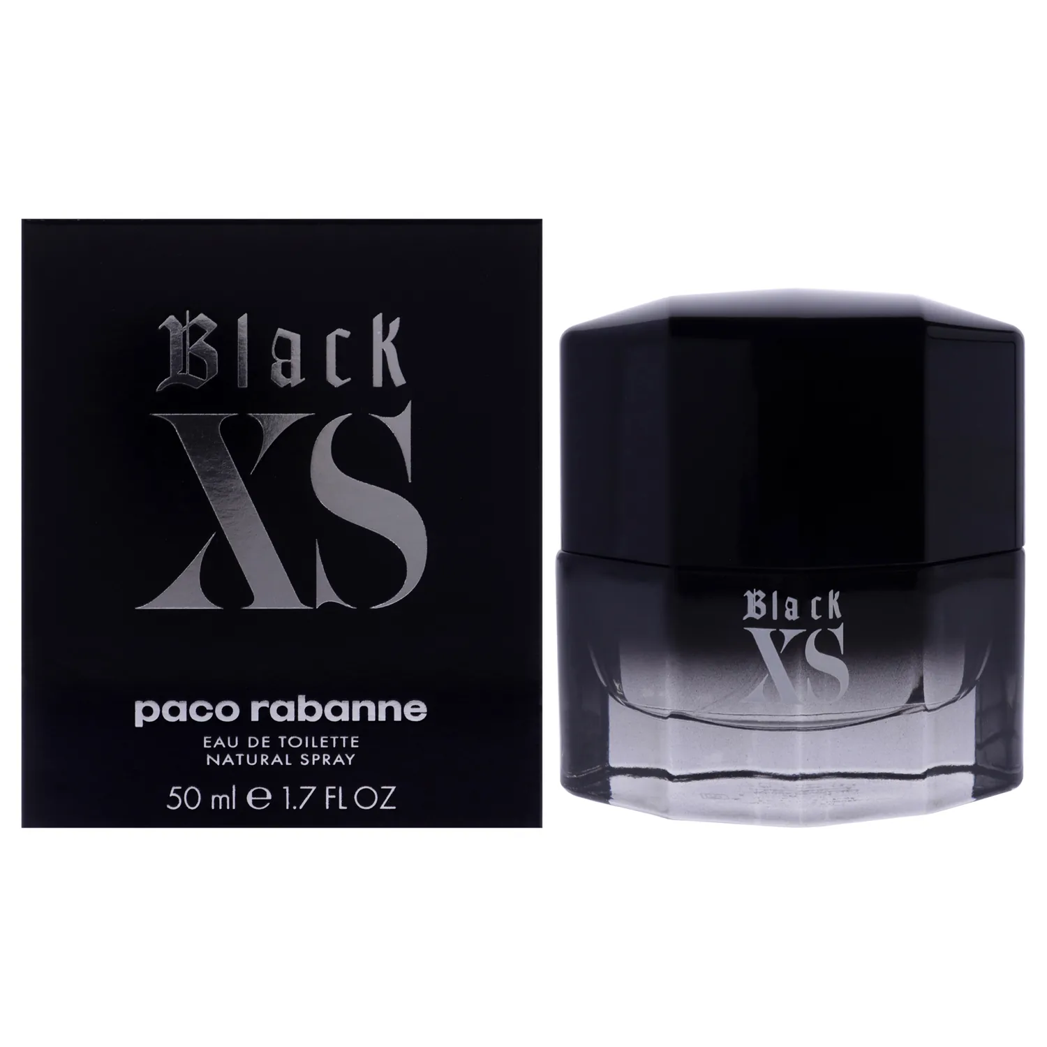 Black Xs By PACO RABANNE FOR MEN 1.7 oz Eau De Toilette Spray