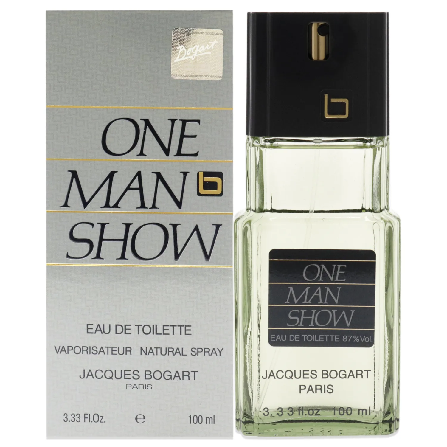 Jacques Bogart ONE MAN SHOW 3.33 OZ EAU DE TOILETTE SPRAY NEW in Box for Men