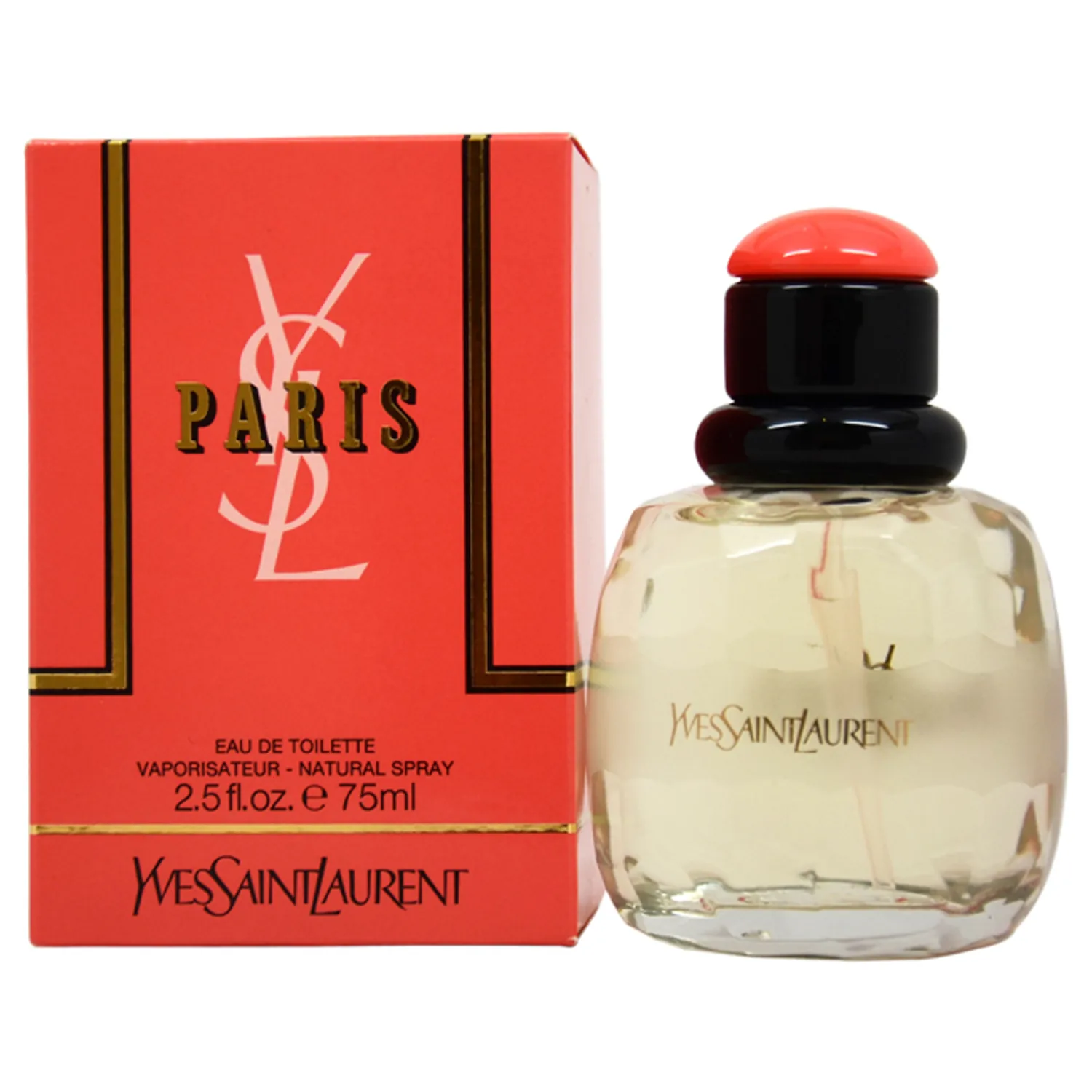 Paris By YVES SAINT LAURENT FOR WOMEN 2.5 oz Eau De Toilette Spray