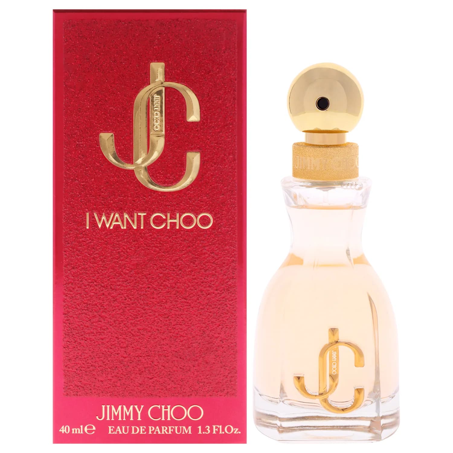 Jimmy Choo - I Want Choo Eau de Parfum - Women's Fragrance - Floral Gourmand Woody - With notes of Mandarine Juice, Red Spider Lily & Vanilla - 1.3 Fl Oz
