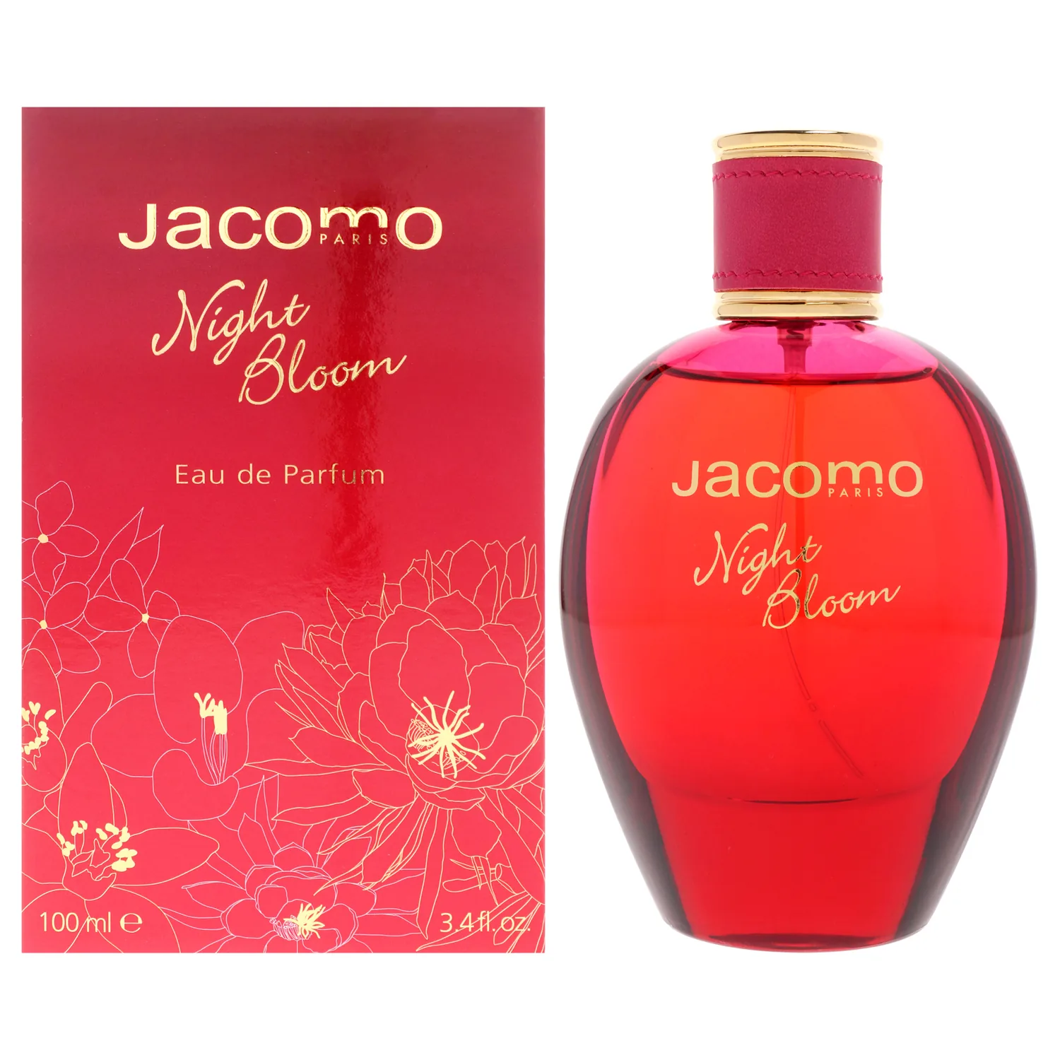 Jacomo Night Bloom Eau de Parfum 100ml / 3.4 oz for Women