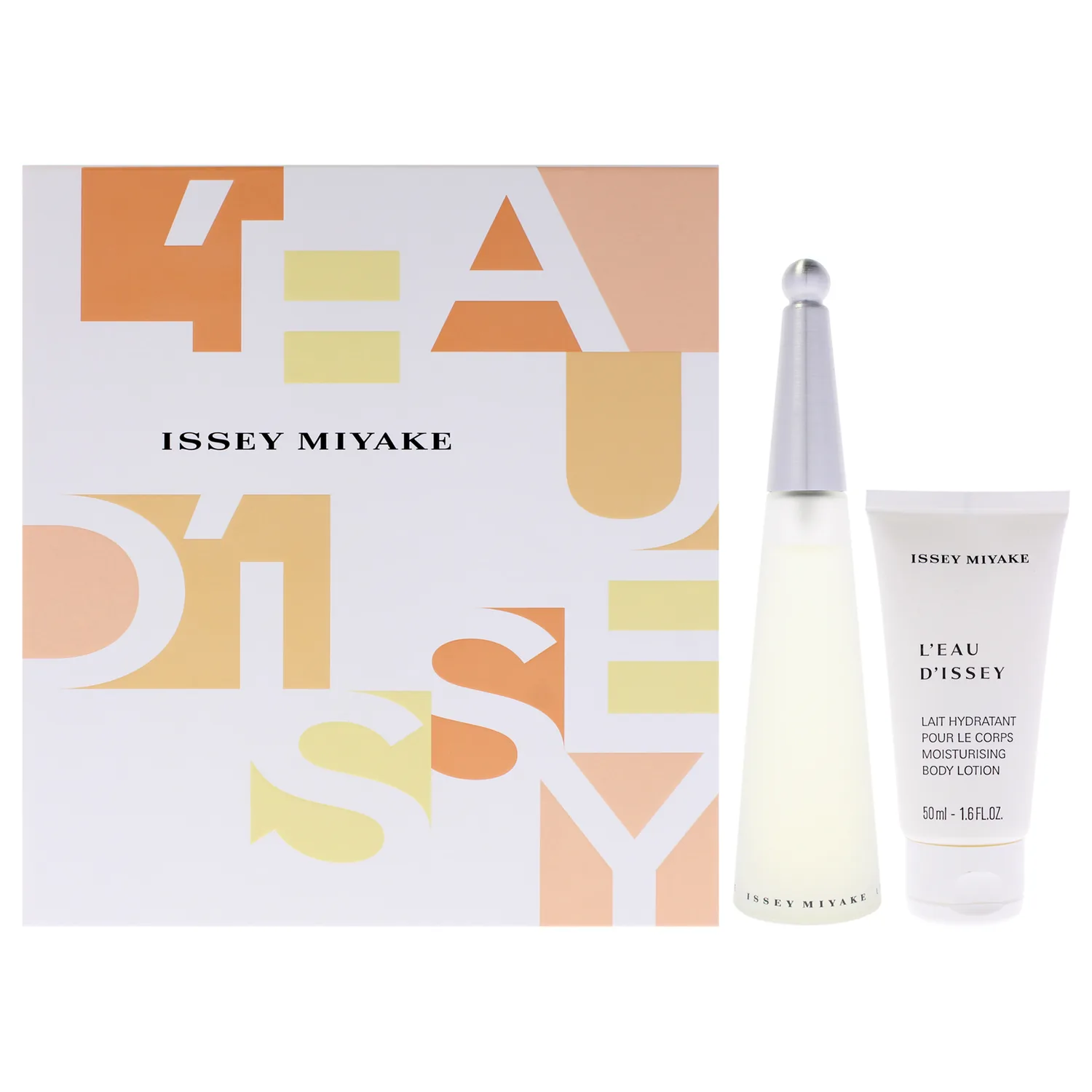 Issey Miyake Leau Dissey for Women - 2 Pc Gift Set 1.6oz EDT Spray, 1.6oz Body Lotion