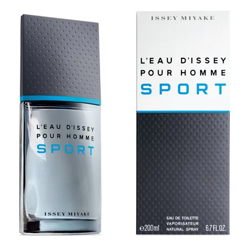 Issey Miyake Eau de Toilette Spray, L'eau D'issey Pour Homme Sport, 3.3 Ounce