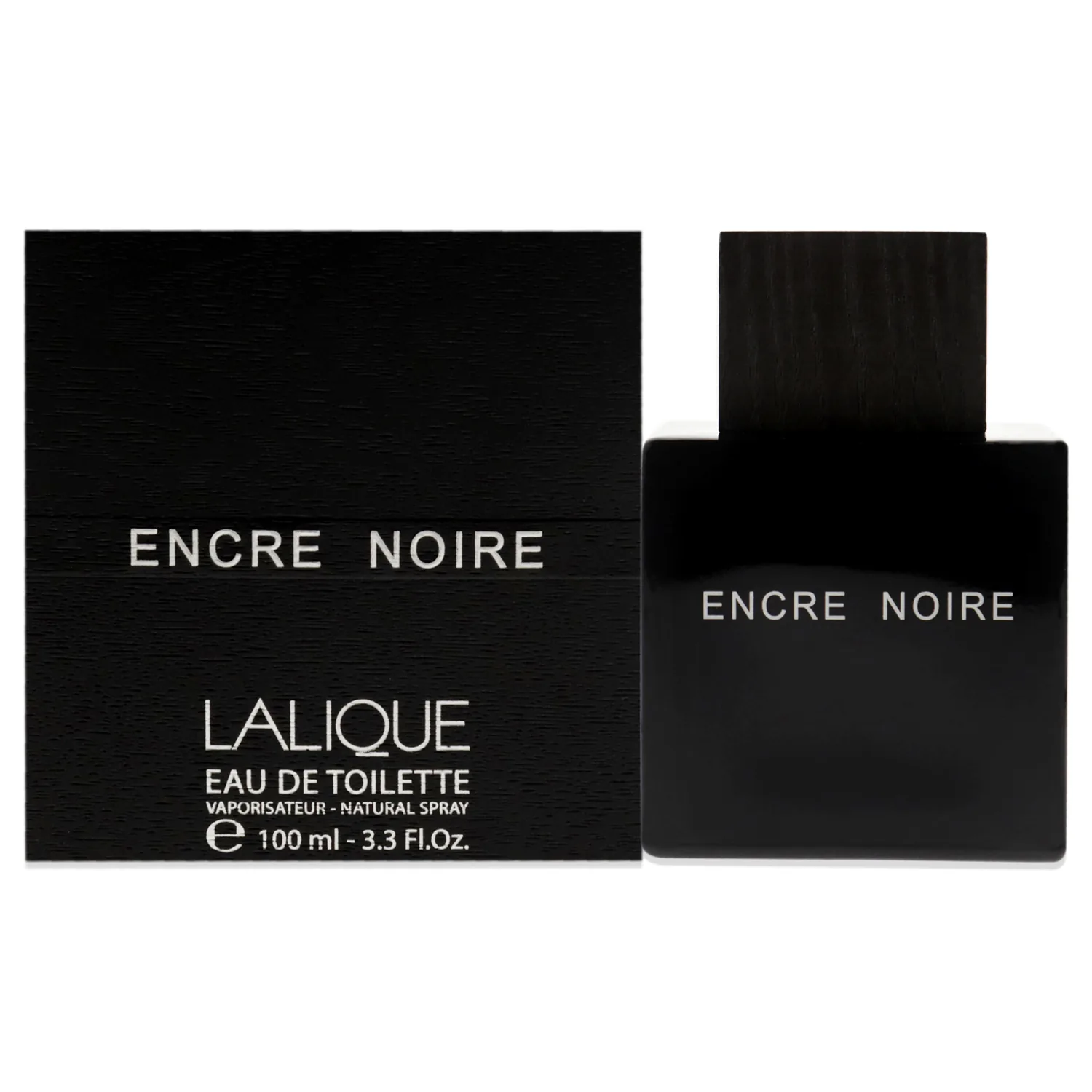 Encre Noire by Lalique for Men 3.3 oz Eau de Toilette Spray