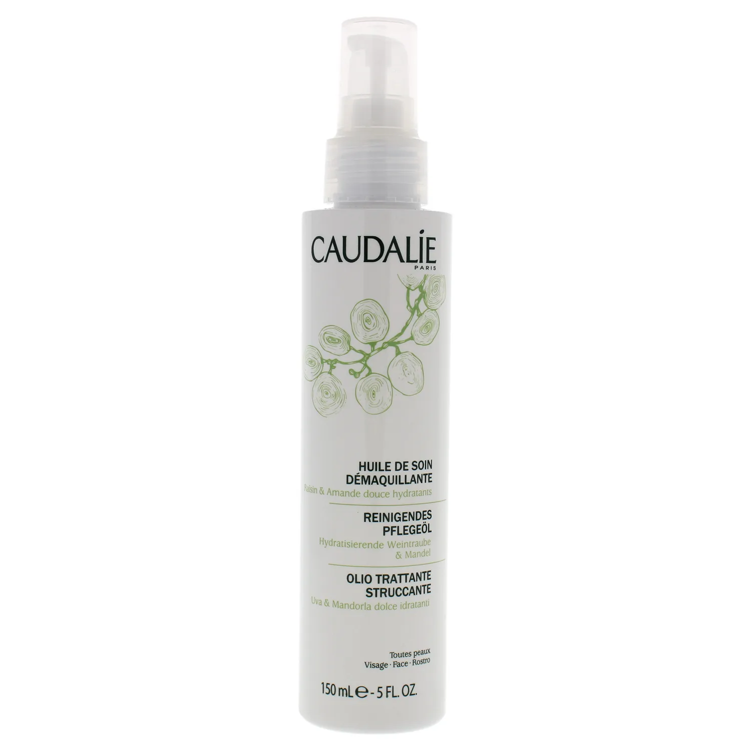 Caudalie Vinoclean Makeup Removing Cleansing Oil 150ml / 5.1 oz