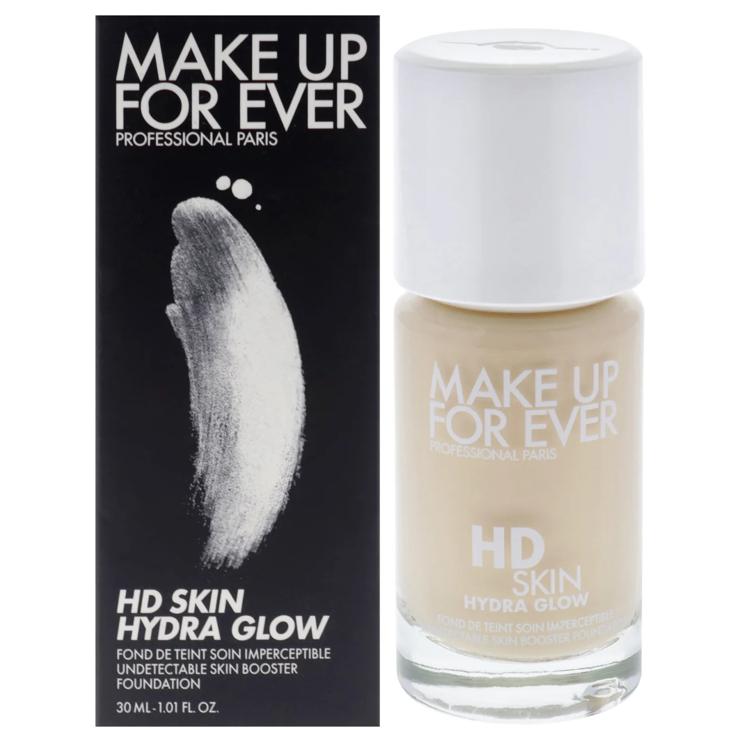 Make Up For Ever HD Skin Hydra Glow - 1Y00 Warm Shell Foundation 1 oz