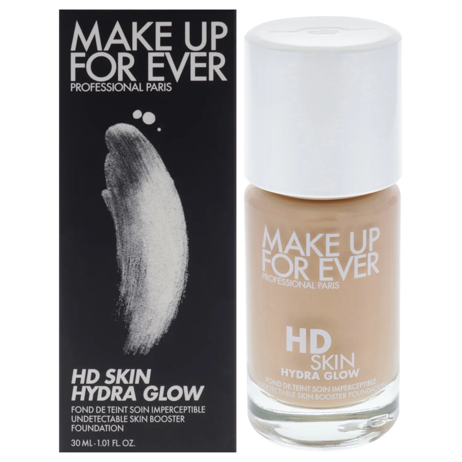 Make Up For Ever HD Skin Hydra Glow - 2N22 Nude Foundation 1.01 oz