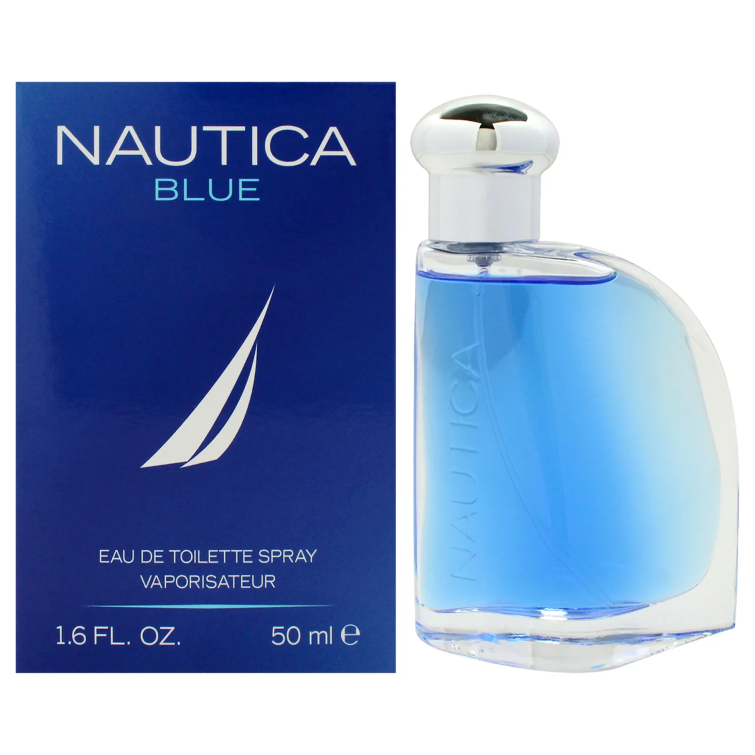 Blue Eau De Toilette Spray Tester Men by Nautica, 1.7 Ounce