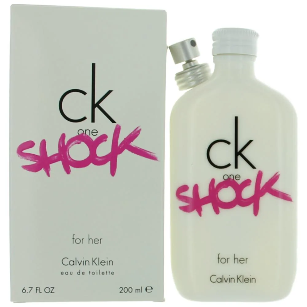Calvin Klein CK One Shock Eau de Toilette 200ml / 6.7 oz for Women