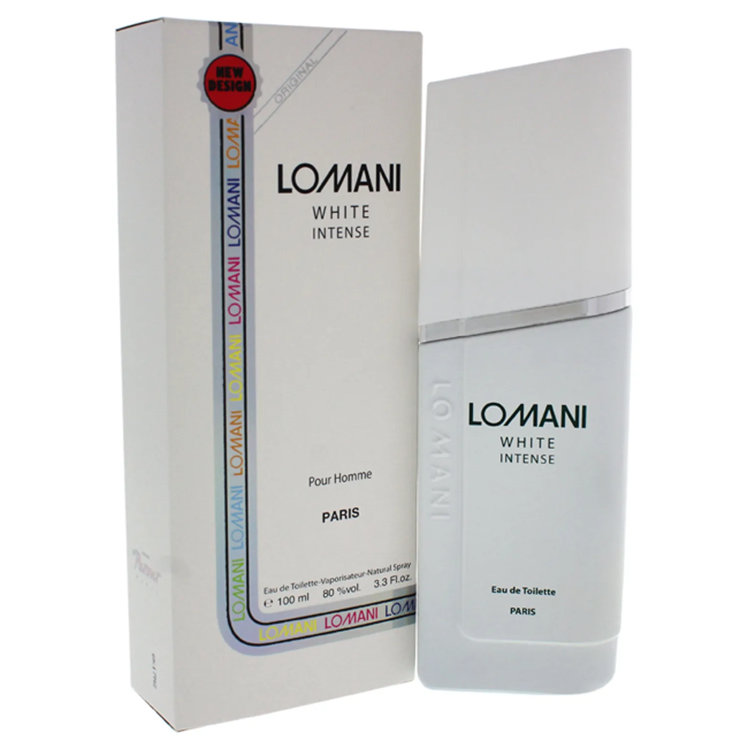 Lomani White Intense Eau de Toilette 100ml / 3.3 oz for Men