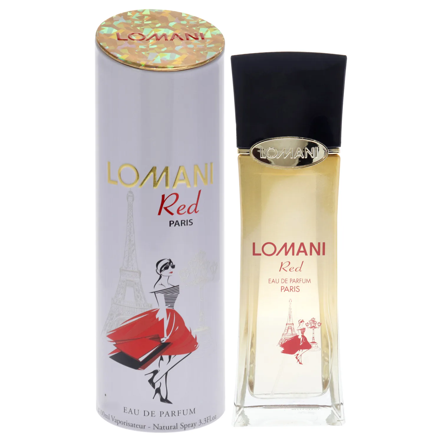 Lomani Red Eau de Parfum 100ml / 3.3 oz for Women
