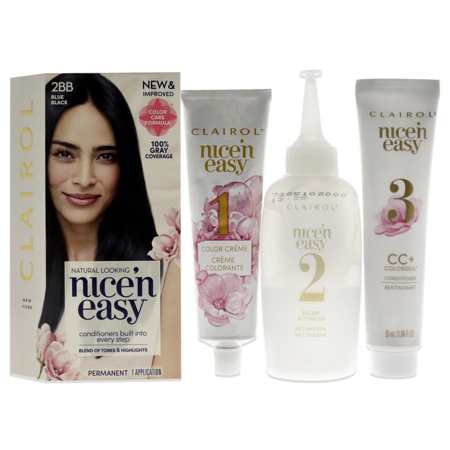 Clairol Nicen Easy Color Blend - 2BB Blue Black