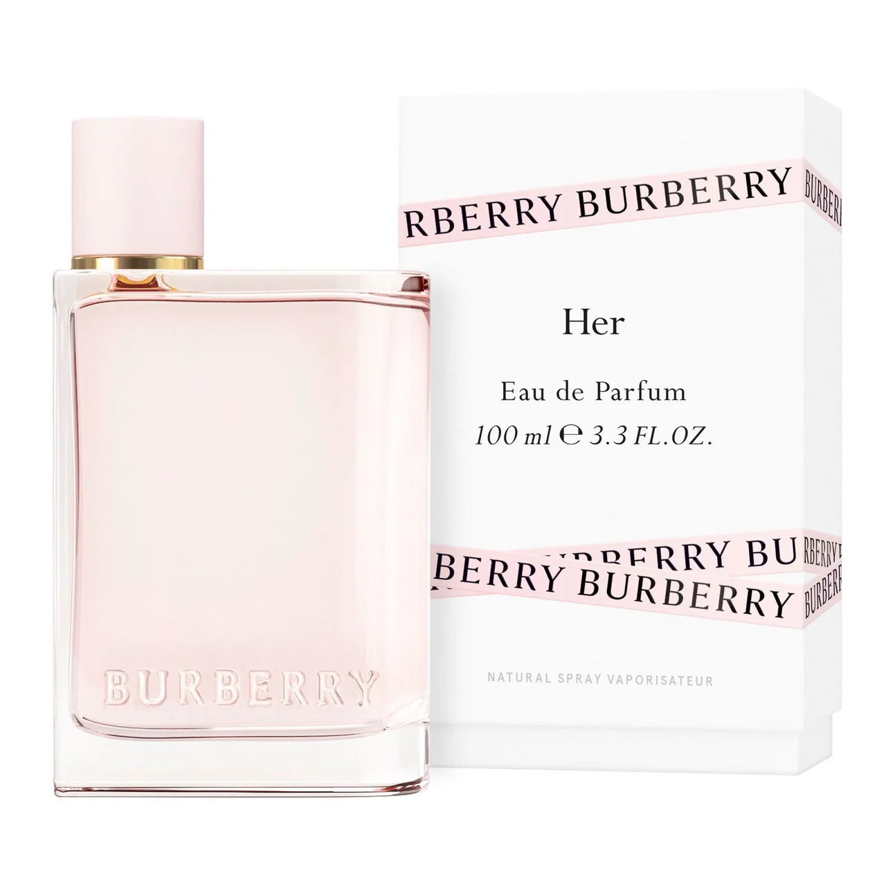 Burberry Her Eau De Parfum For Women, 3.4 Fluid Ounce