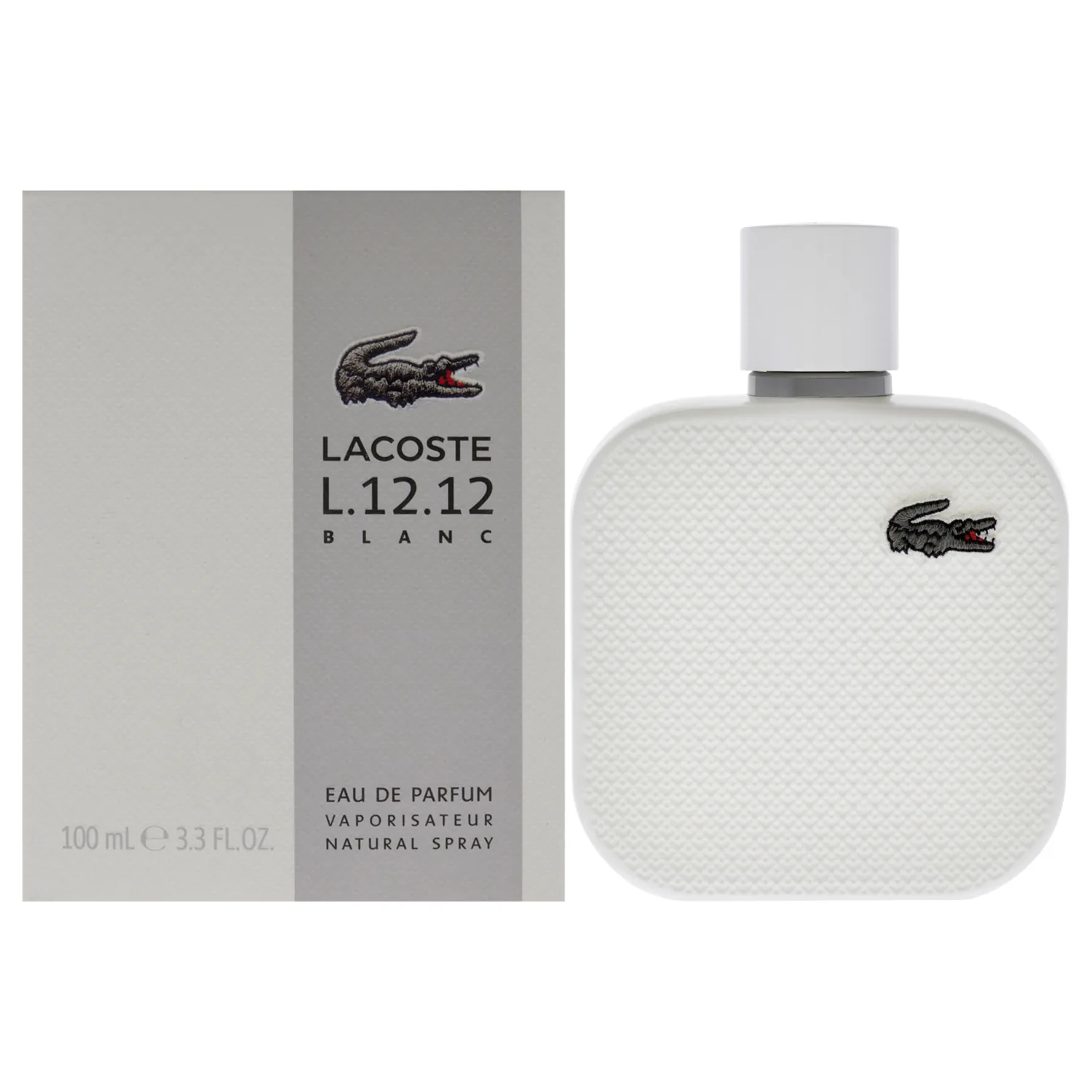 LACOSTE L.12.12 Blanc Eau De Parfum for Men - Father's Day Gift