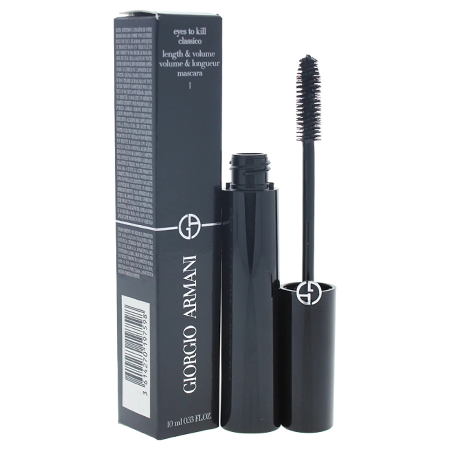 Giorgio Armani Eyes To Kill Classico Mascara, 1 Black, 0.33 Ounce