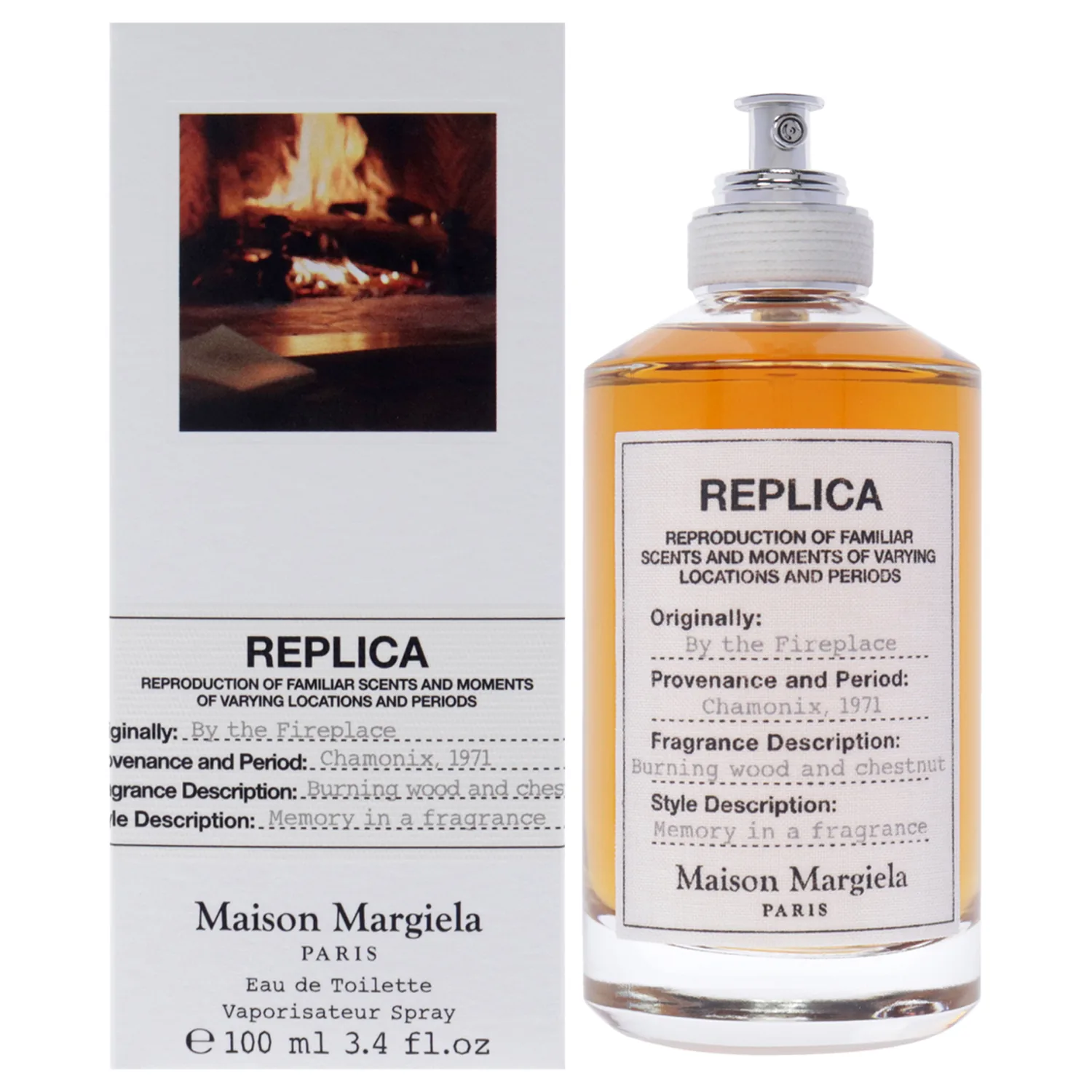 Maison Margiela Replica By the Fireplace Eau de Toilette 100ml / 3.4 oz for Unisex