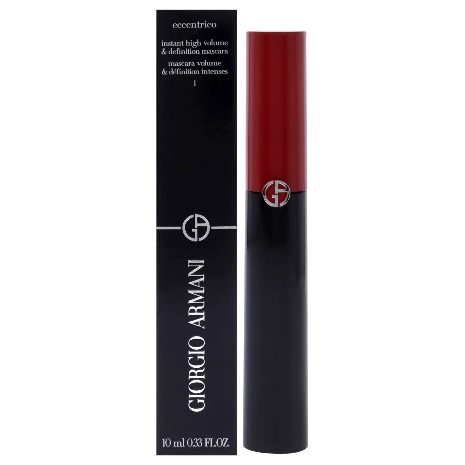 Giorgio Armani Eccentrico 01 Obsidian Black Mascara 0.33 oz