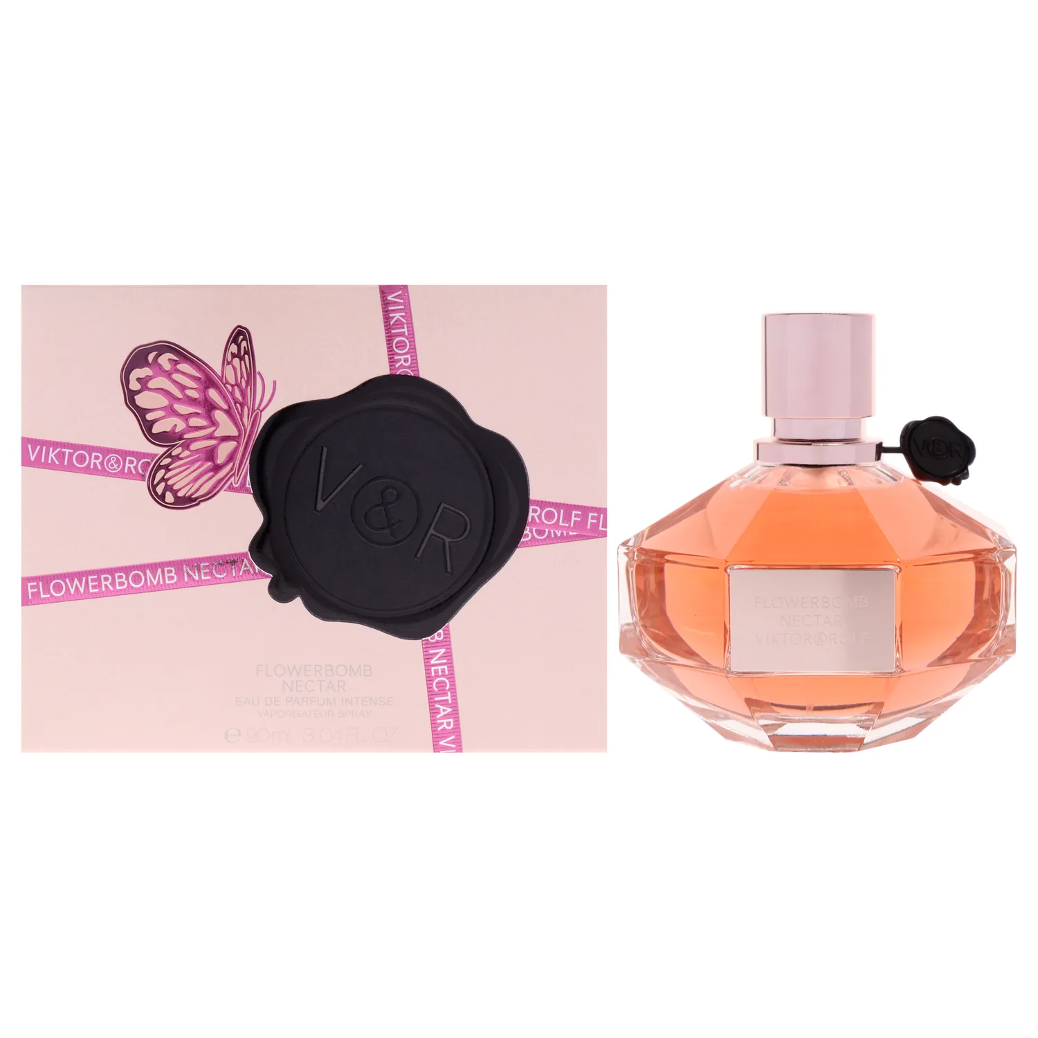 Viktor&Rolf - Flowerbomb Nectar Eau de Parfum - Women's Perfume - Floral, Spicy & Warm - With Notes of Gunpowder & Vanilla - 3 Fl Oz