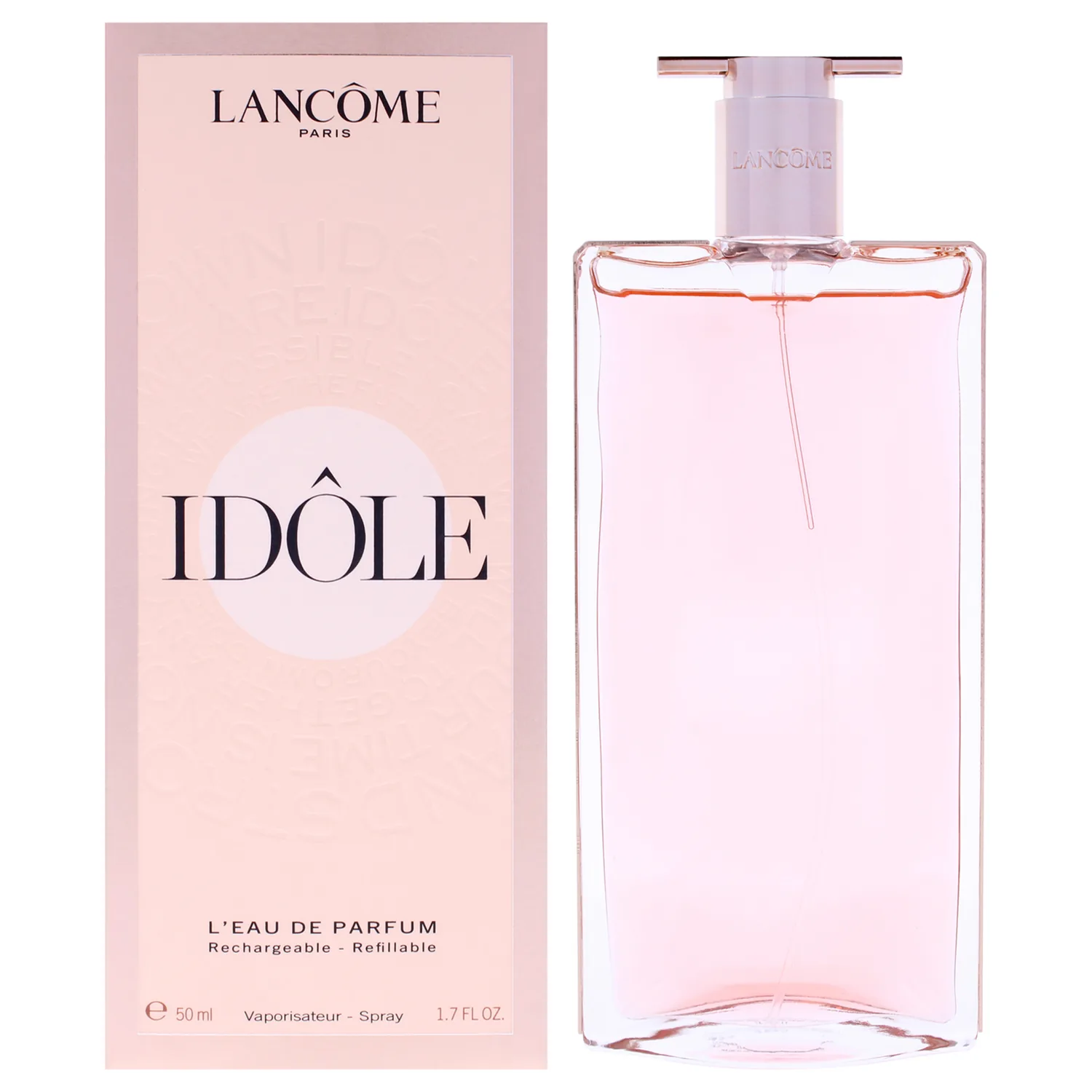 Lancôme Idôle Eau de Parfum - Long Lasting Fragrance with Notes of Bergamont, Jasmine & Vanilla - Fresh & Floral Women's Perfume - 1.7 Fl Oz