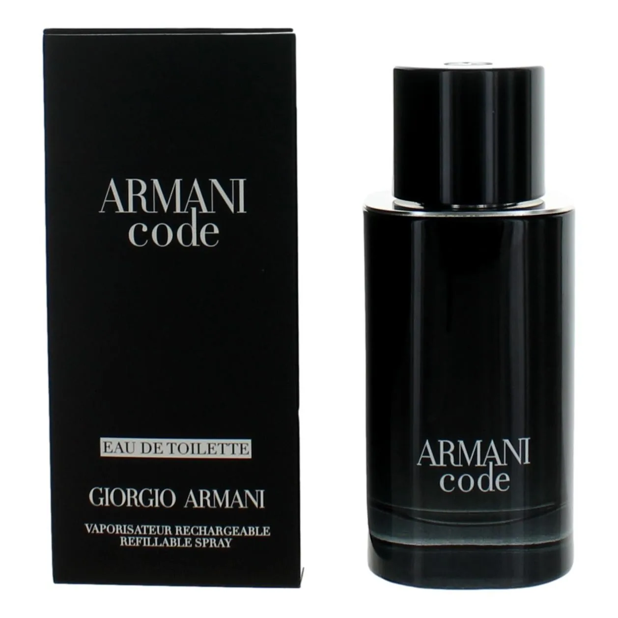 Armani Beauty- Code - Eau de Toilette - Cologne for Men - Ambery Woody Fragrance - Citrus, Lavandin, Tonka Bean Notes - 2.5 Fl Oz