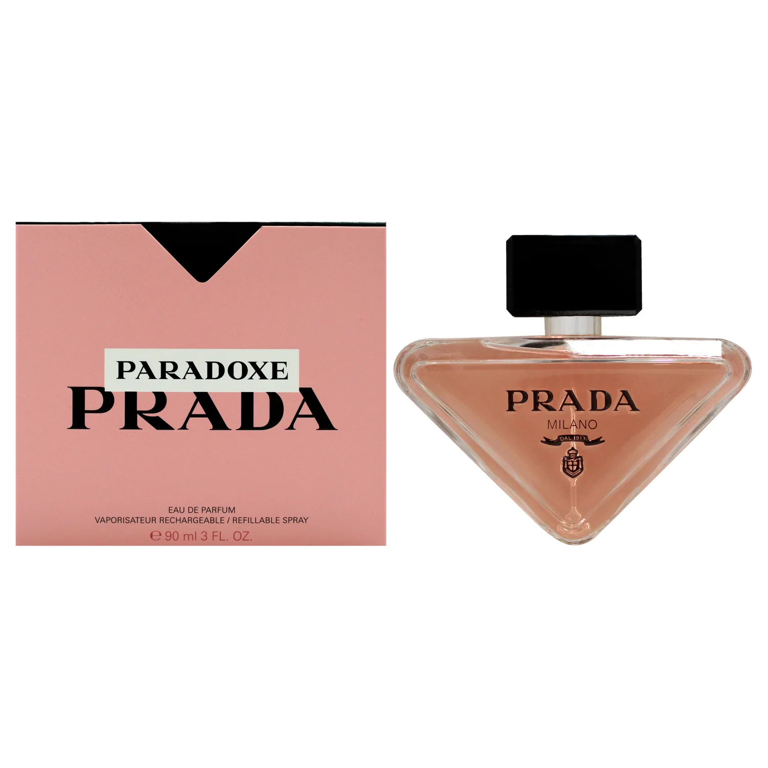 Prada Paradoxe by Prada for Women 3.0 oz Eau de Parfum Spray Rechargeable