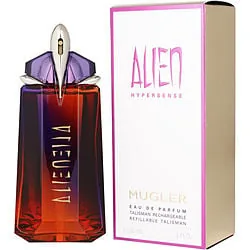 Mugler - Alien Hypersense - Eau de Parfum - Womens Perfume - Floral Woody Scent - Refillable - With Green Mandarin, Pear Accord, Jasmine, & Cashmere - 3.0 Fl Oz