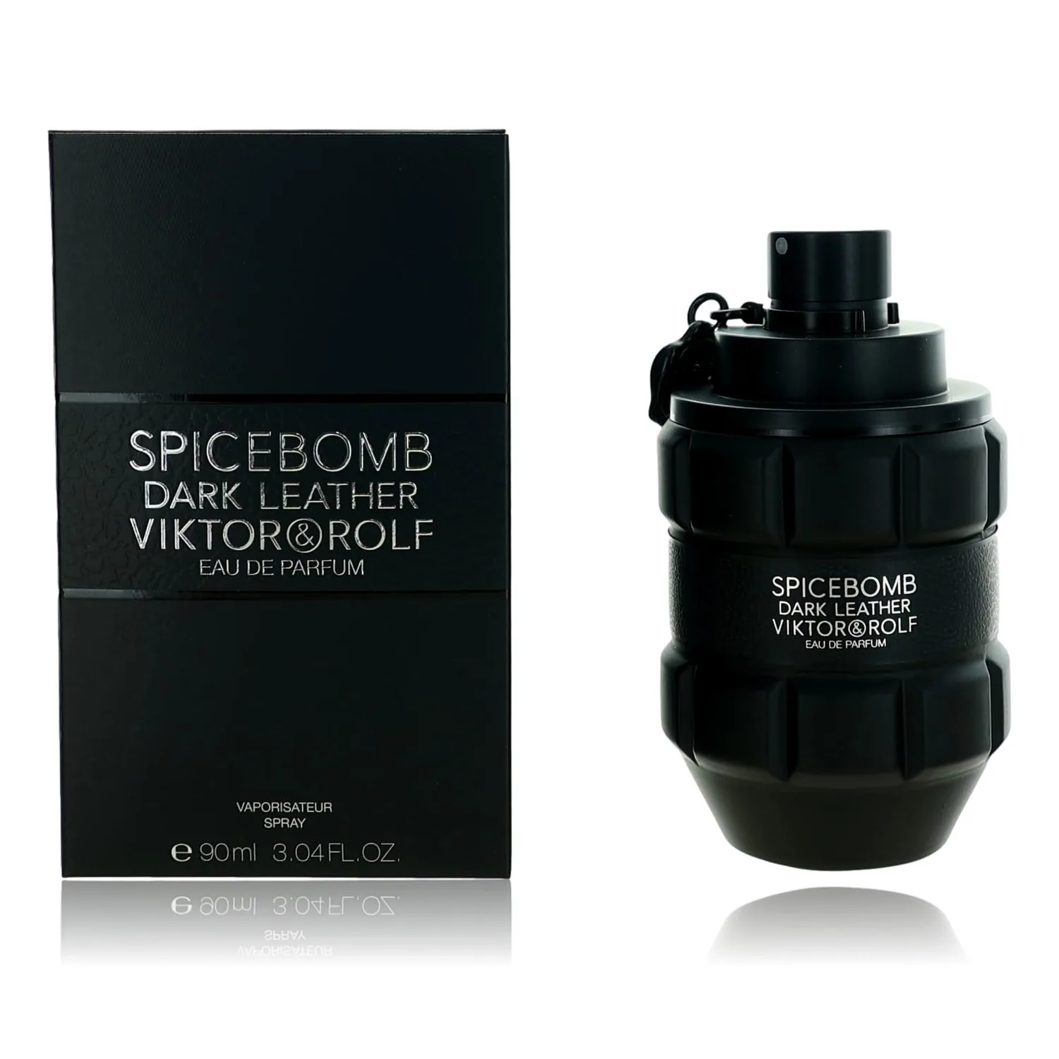 Viktor&Rolf - Spicebomb Dark Leather Eau de Parfum - Woody & Spicy - Cologne for Men - With Notes of Leather, Incense & Musk - 3 Fl Oz