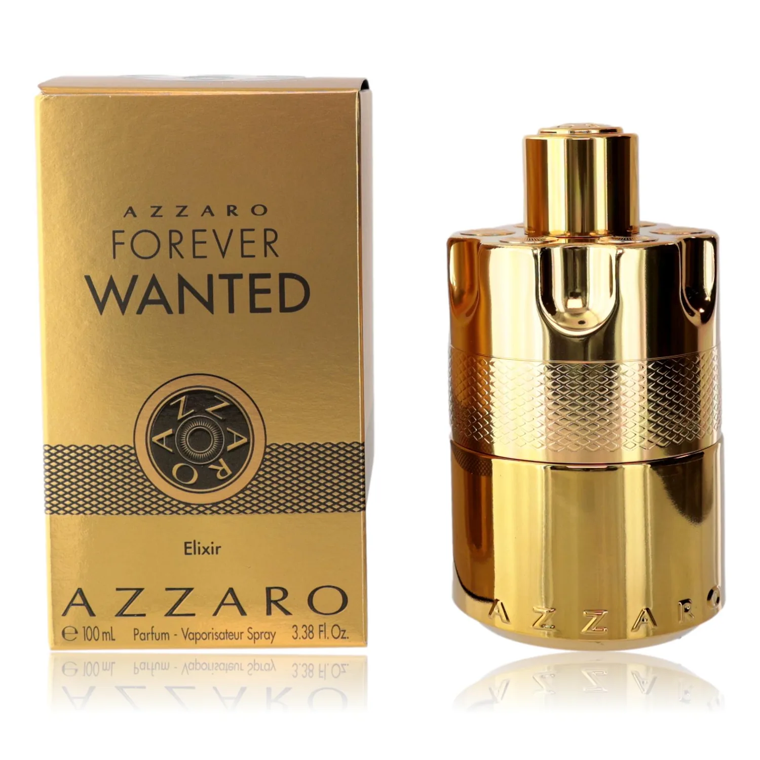 Azzaro - Forever Wanted Elixir - Mens Cologne - With Notes of Raspberry, Cardamom, and Leather Accord - 3.4 Fl Oz