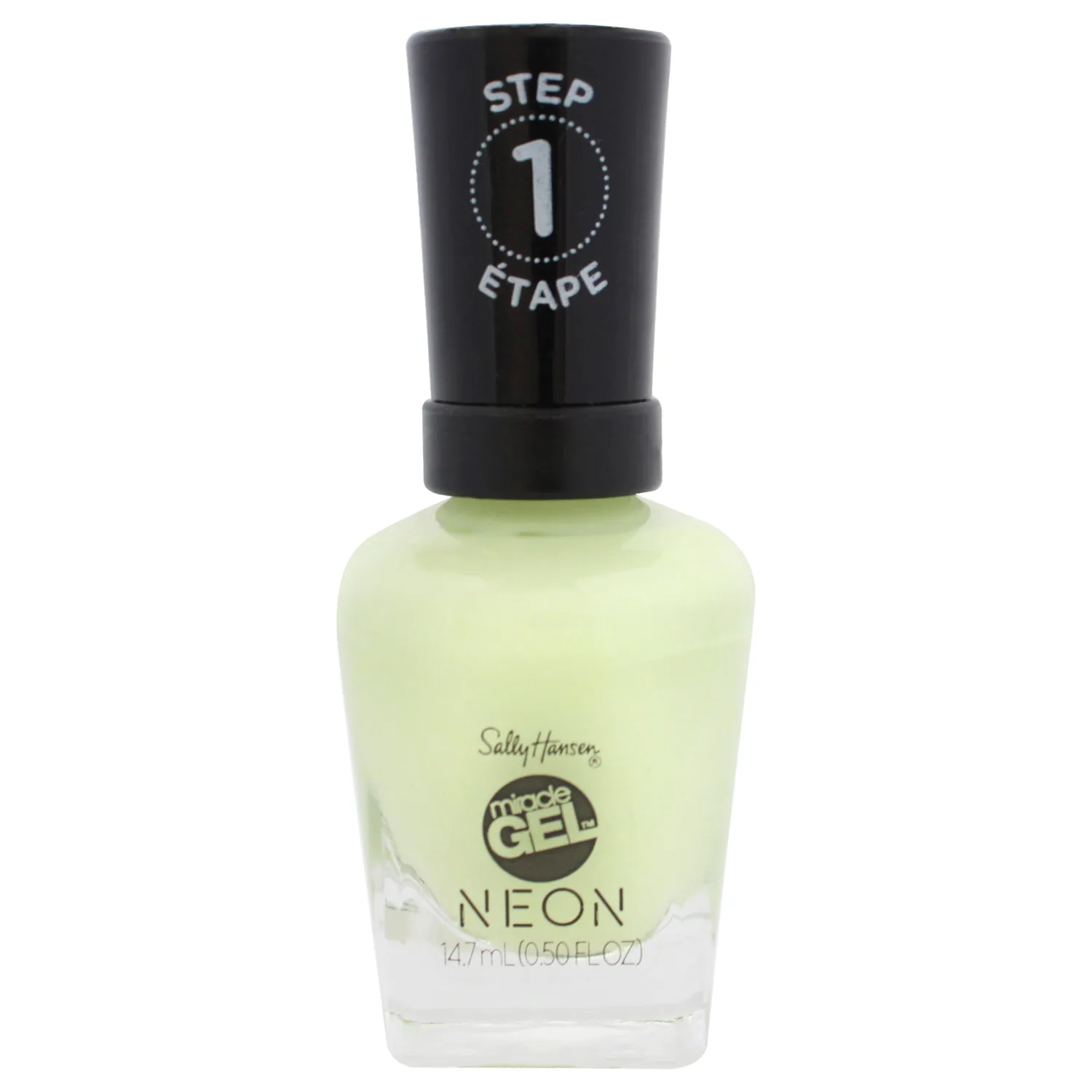 Sally Hansen Miracle Gel™, Lemonchillo, Long Lasting, Gel-Like Formula, No UV Lamp Needed, Yellow Nail Polish
