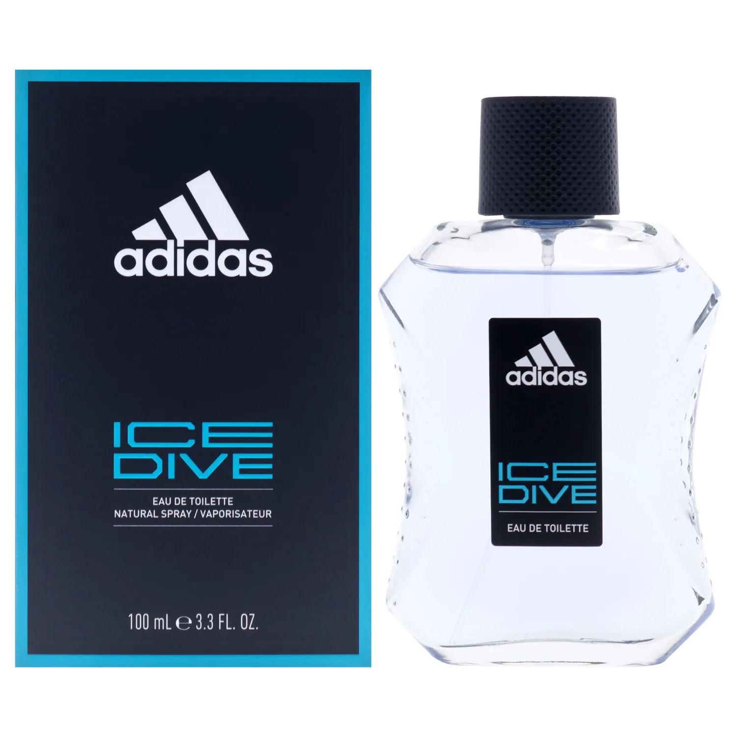 Adidas Ice Dive Eau de Toilette 100ml / 3.4 oz for Men