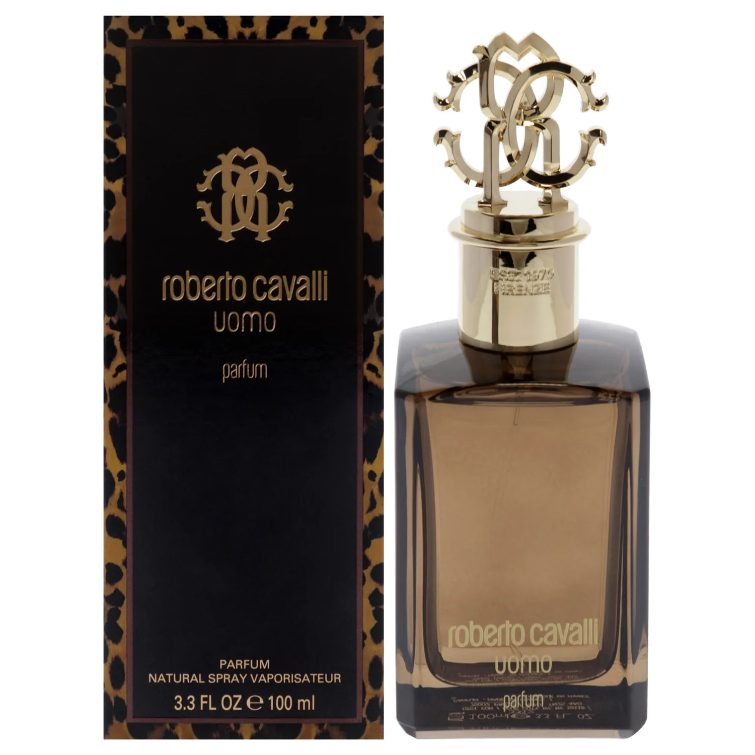 Roberto Cavalli Uomo Parfum Spray 100ml / 3.3 oz for Men