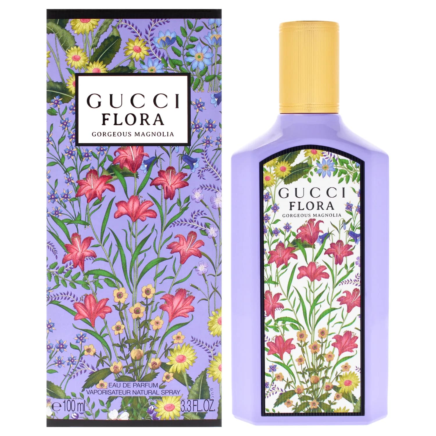 Flora Gorgeous Magnolia by Gucci for Women - 3.3 oz EDP Spray