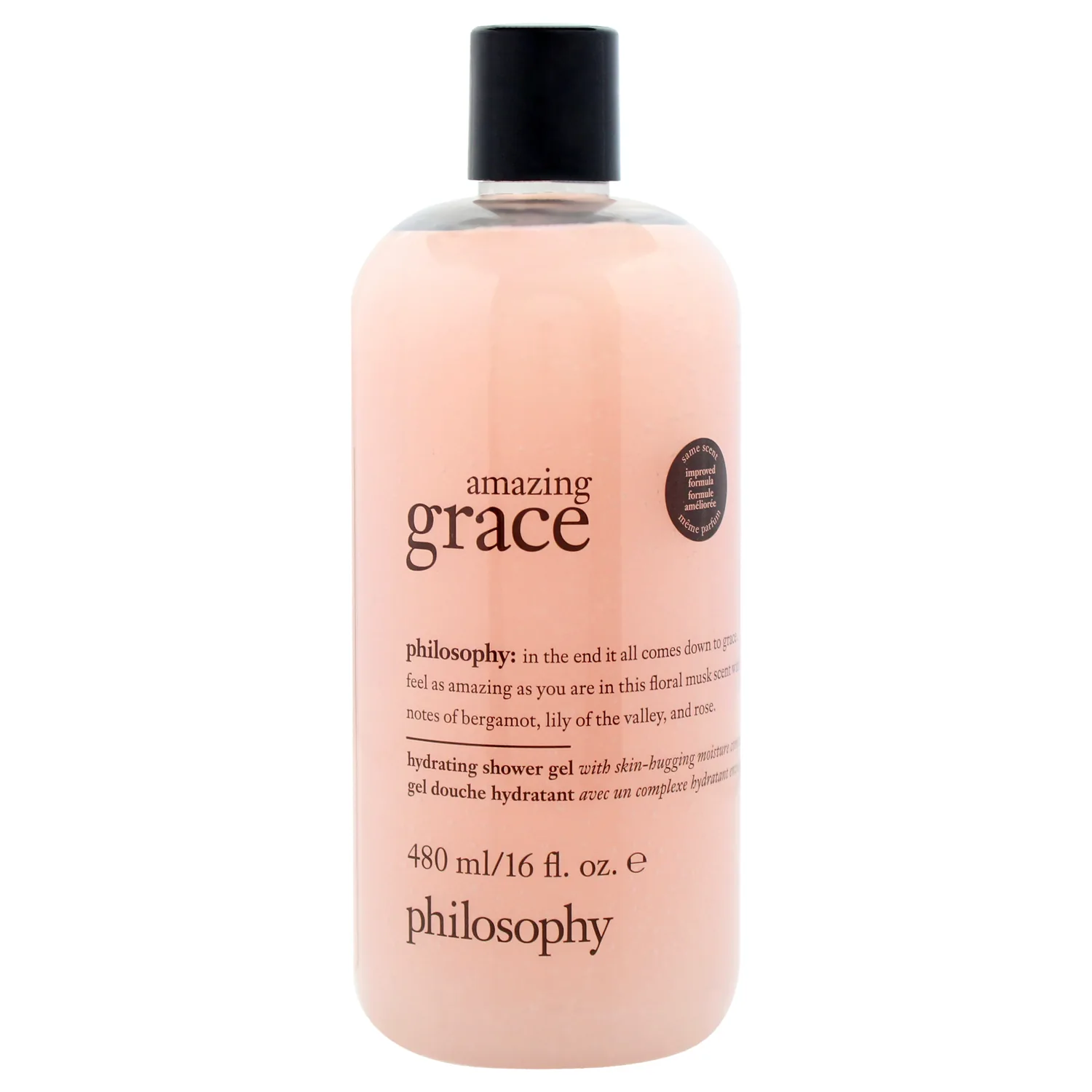 philosophy amazing grace shampoo, shower Gel & bubble bath, 16 oz