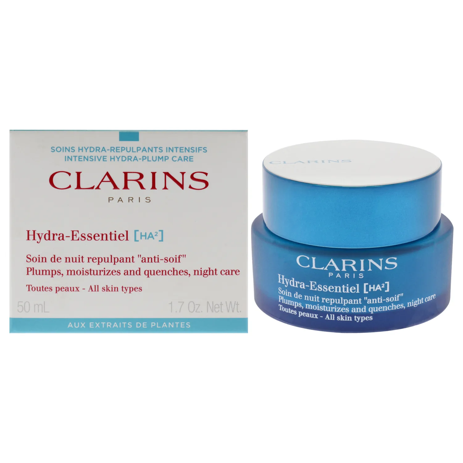 Clarins Hydra-Essentiel Night Cream 50ml / 1.7 oz