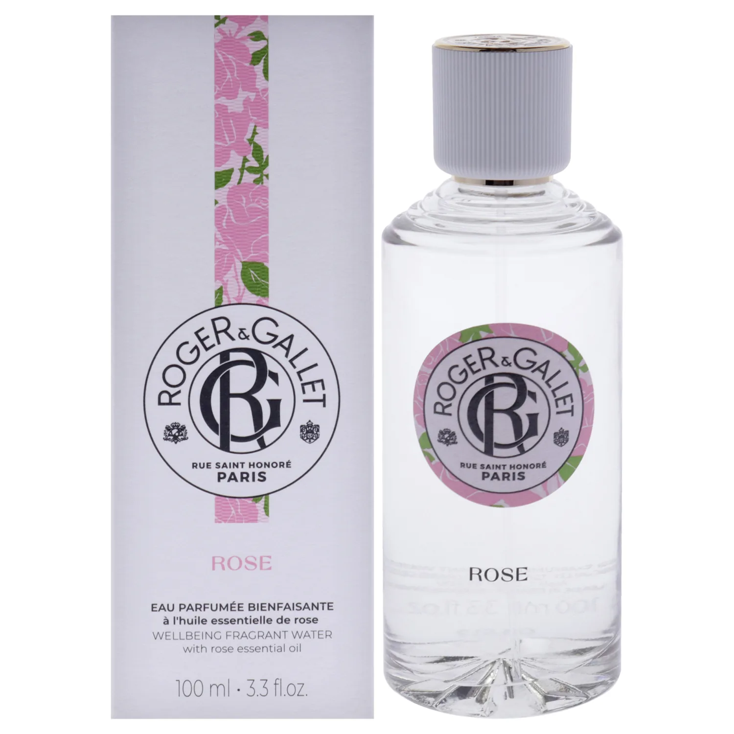 ROGER & GALLET | Fragrant Water Body Spray for Women | Rose 3.3 Oz.