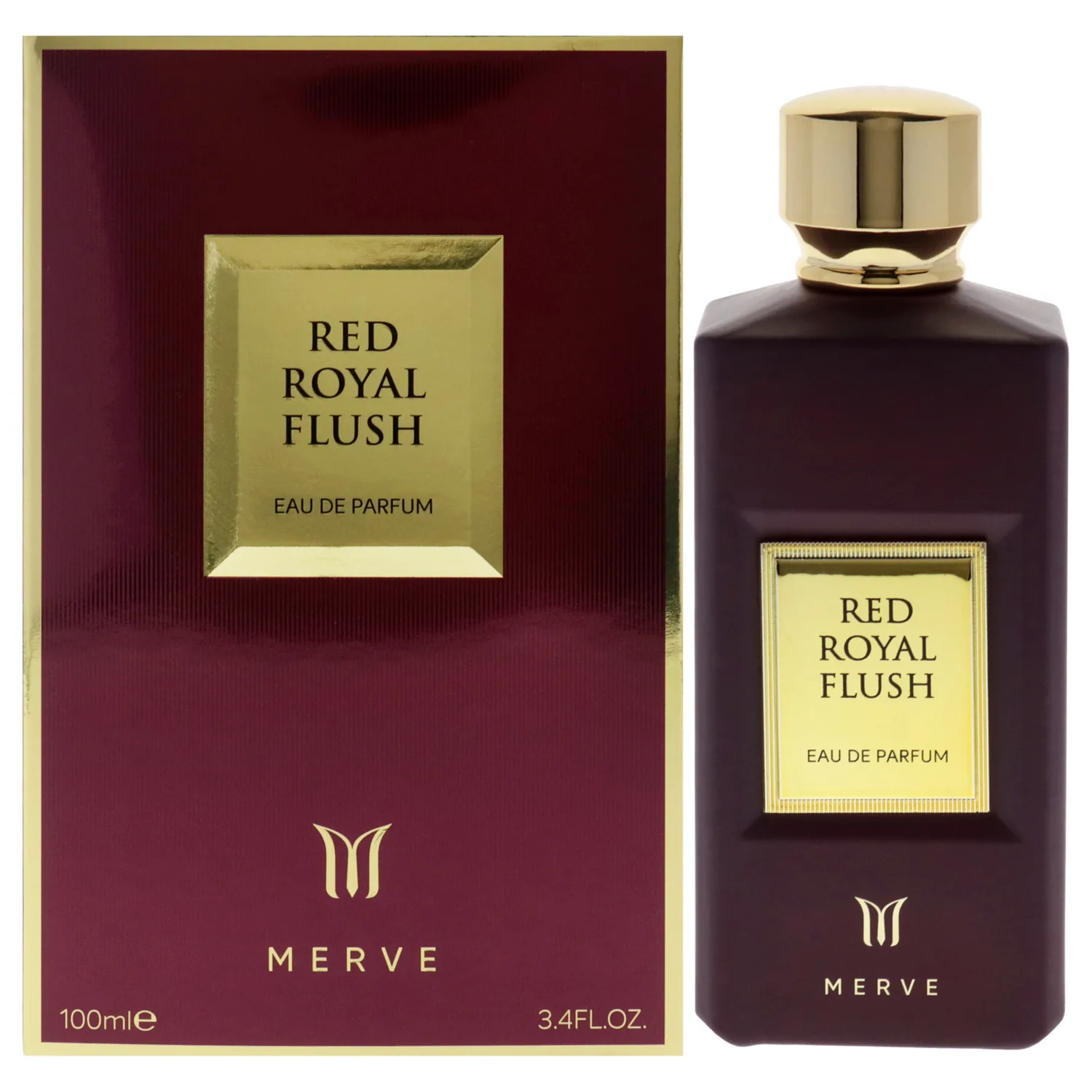 Merve Red Royal Flush Eau de Parfum 100ml / 3.4 oz for Unisex