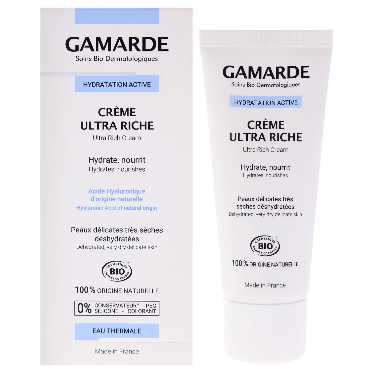 Gamarde Ultra Rich Cream Face Moisturizer 40ml / 1.35 oz