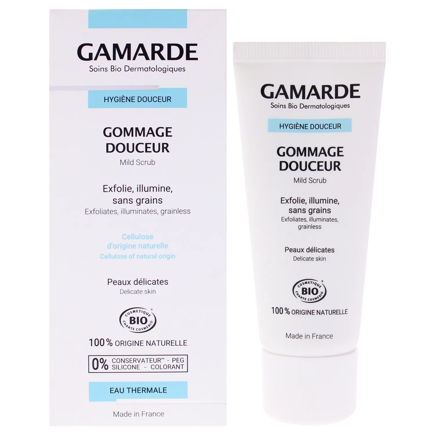 Gamarde Mild Scrub Exfoliator 40ml / 1.35 oz
