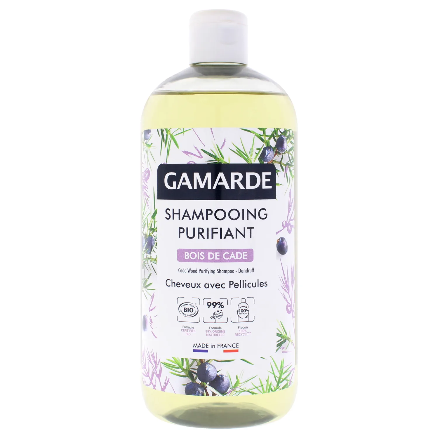 Gamarde Cade Wood Purifying Shampoo 500ml / 16.9 oz