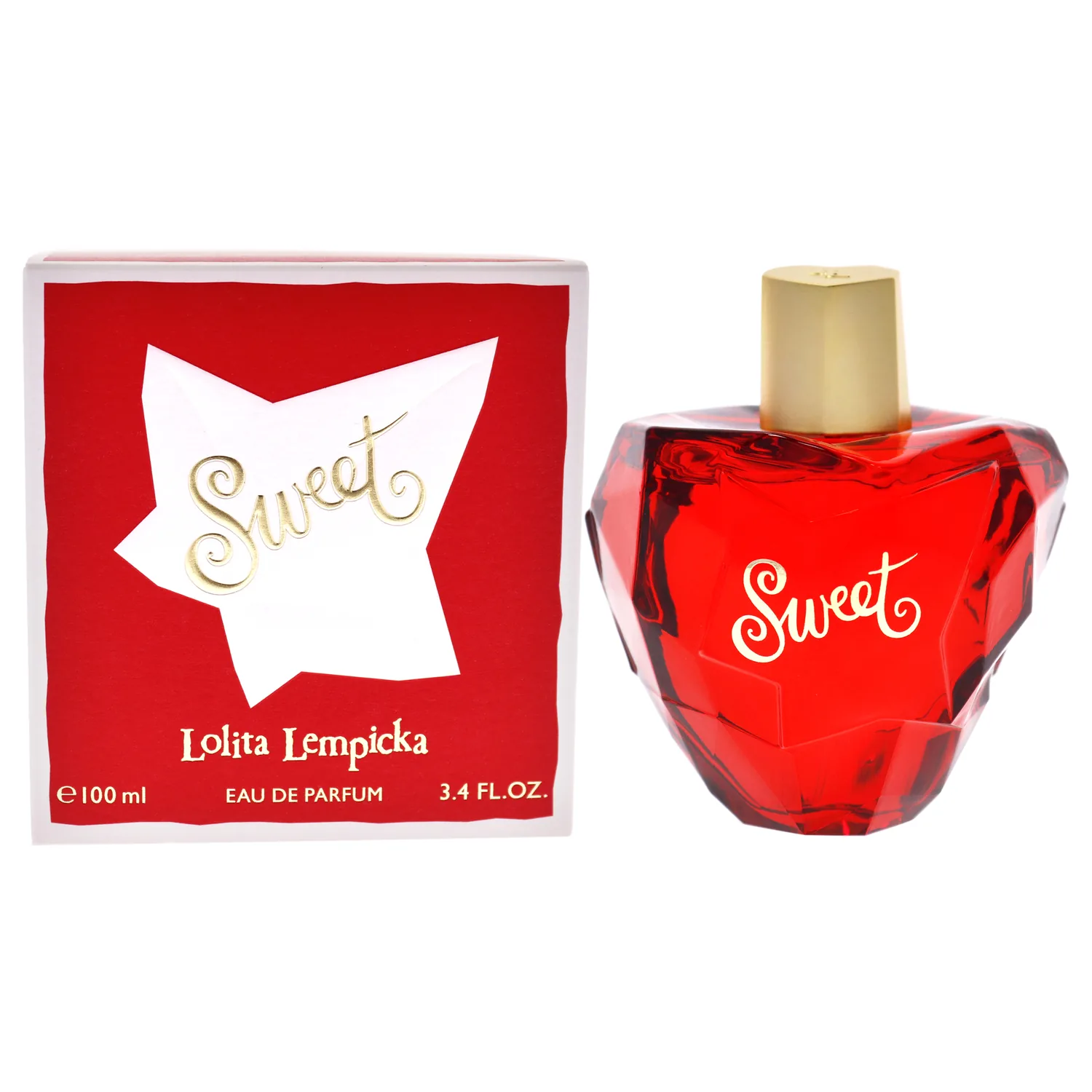 Lolita Lempicka Sweet Eau De Parfum Spray - Floral Gourmand - Ideal for Daily Wear and Special Events - 3.4 Oz
