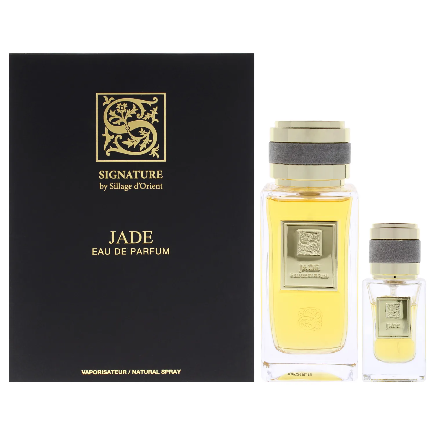 SIGNATURE JADE EDP SPRAY 100 ML + 15ML / 3.4 OZ + 0.5 OZ (LUXURY NICHE PERFUME FOR WOMEN and MEN)