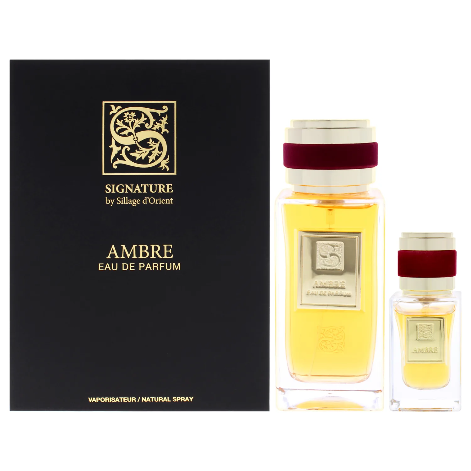 Sillage d'Orient Ambre Gift Set 100ml / 3.4 oz / 3 pc for Men