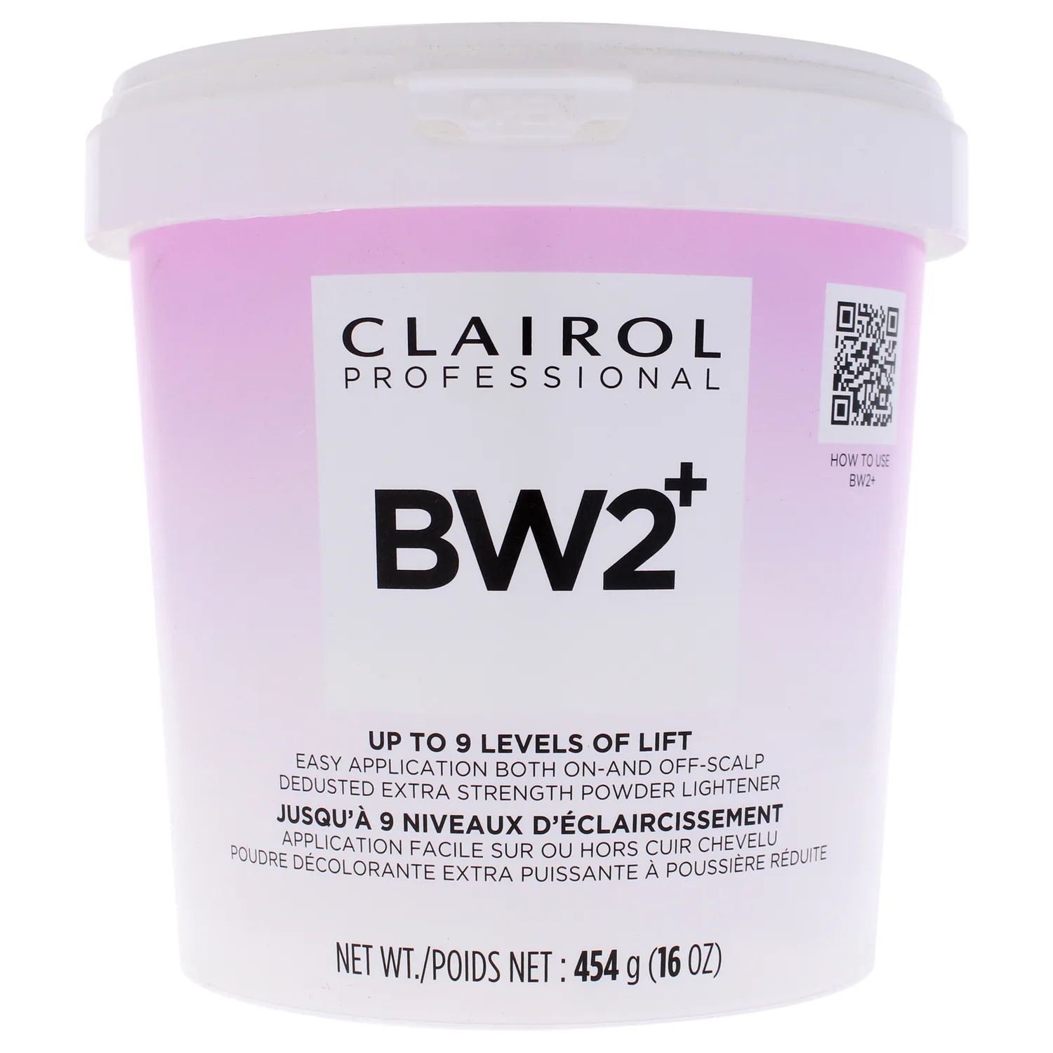 Clairol Basic White 2 Plus Powder Lightener Hair Color 16 oz