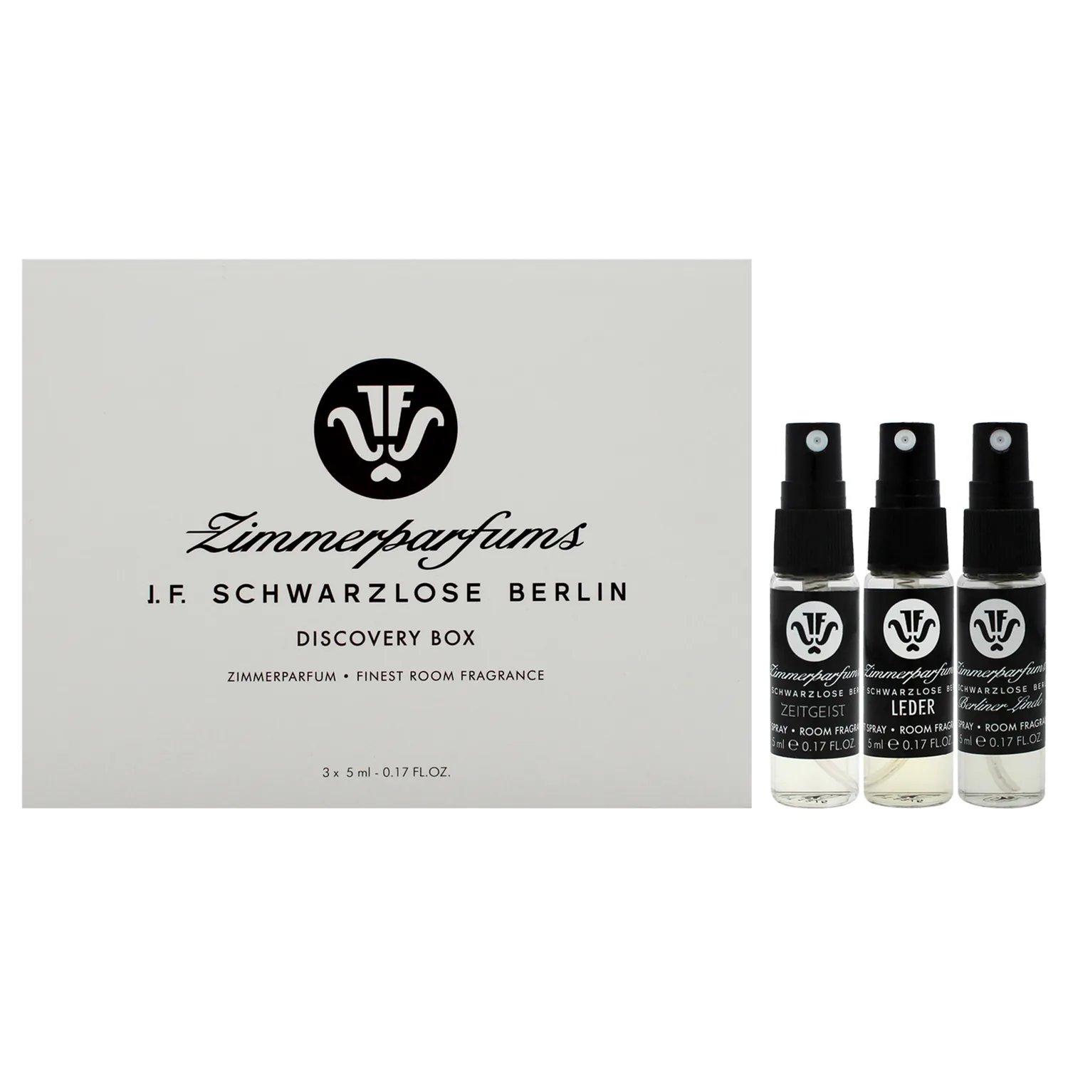 Schwarzlose Room Fragrance Discovery Set Gift Set 0.17 oz / 3 pc