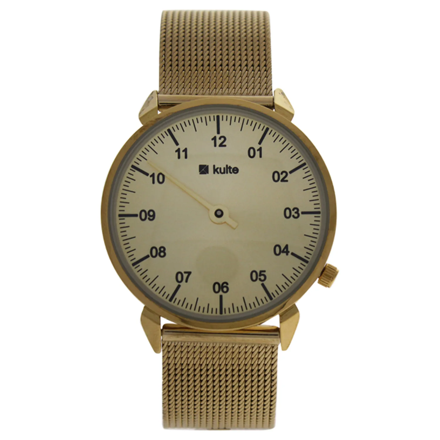 Kulte KUT8A Gold/Gold Stainless Steel Mesh Bracelet for Unisex