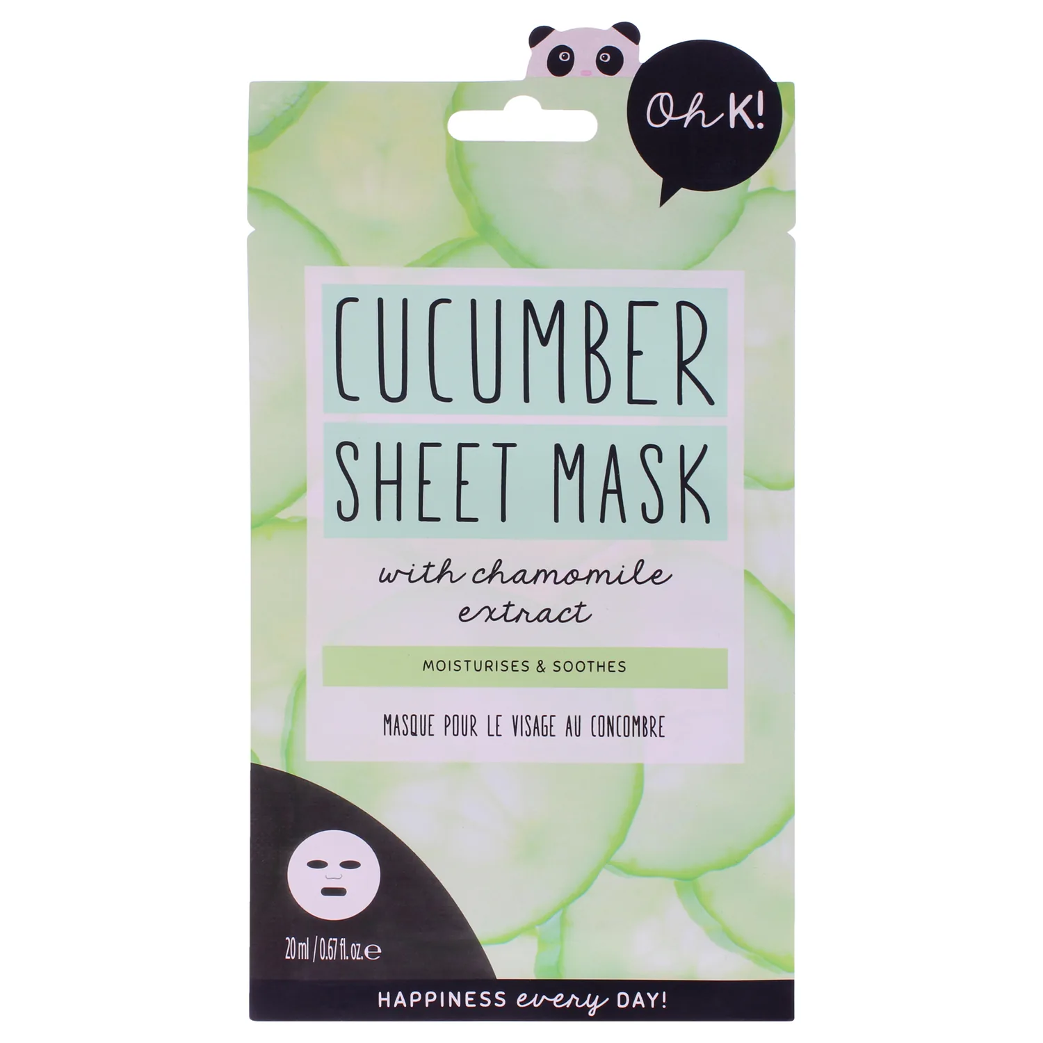 Oh K! Sheet Mask - Cucumber